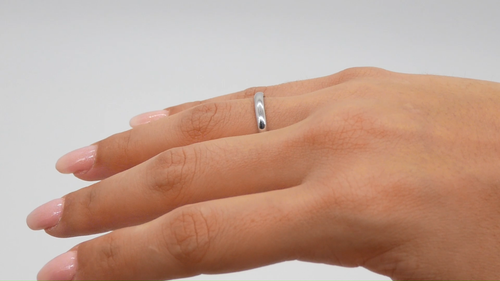 FERMA ANELLO IN ARGENTO 925 RODIATO IN ORO BIANCO 18KT - 第 1 支影片,共 1 支