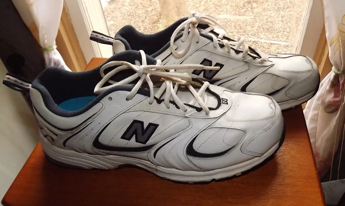 Size 11 - New Balance Womens 557 White and Blue- EEEE wide | eBay