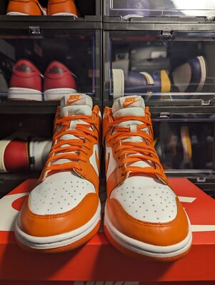 Nike Dunk High SP Syracuse - Orange Blaze White - Jordan Shattered 
