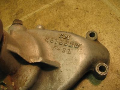 OEM Big Block Chevy BBC Aluminum Water Pump 3975928 396 427
