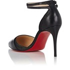 100% AUTHENTIC NEW WOMEN LOUBOUTIN UPTOWN 85 BLACK LEATHER PUMP/HEEL US 6.5 — photo 3