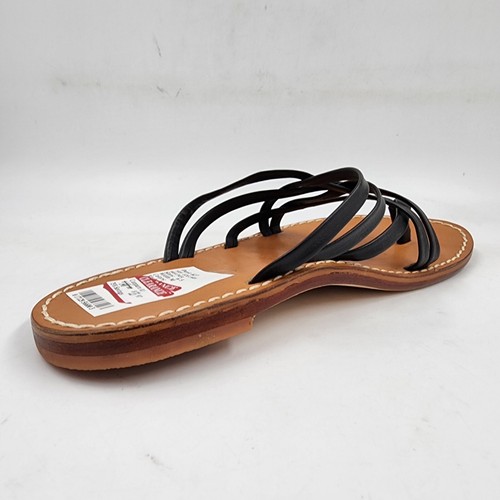Sam Edelman Marinea Strappy Slide Sandal Women's 6.5 Black Slip On Round Toe - Picture 7 of 15