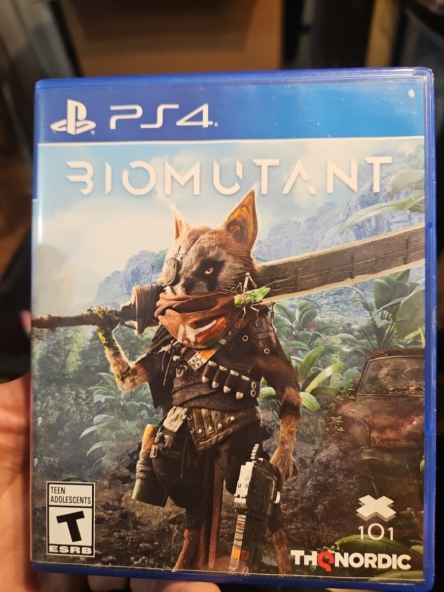 BIOMUTANT (Collectors Edition Sony PlayStation 4) BIG BOX WITH