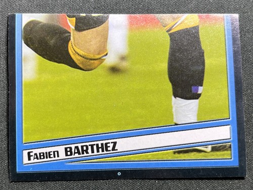 Carte Panini Fabien Barthez - Marseille - Saison 1995-96 - Super Stars SL13