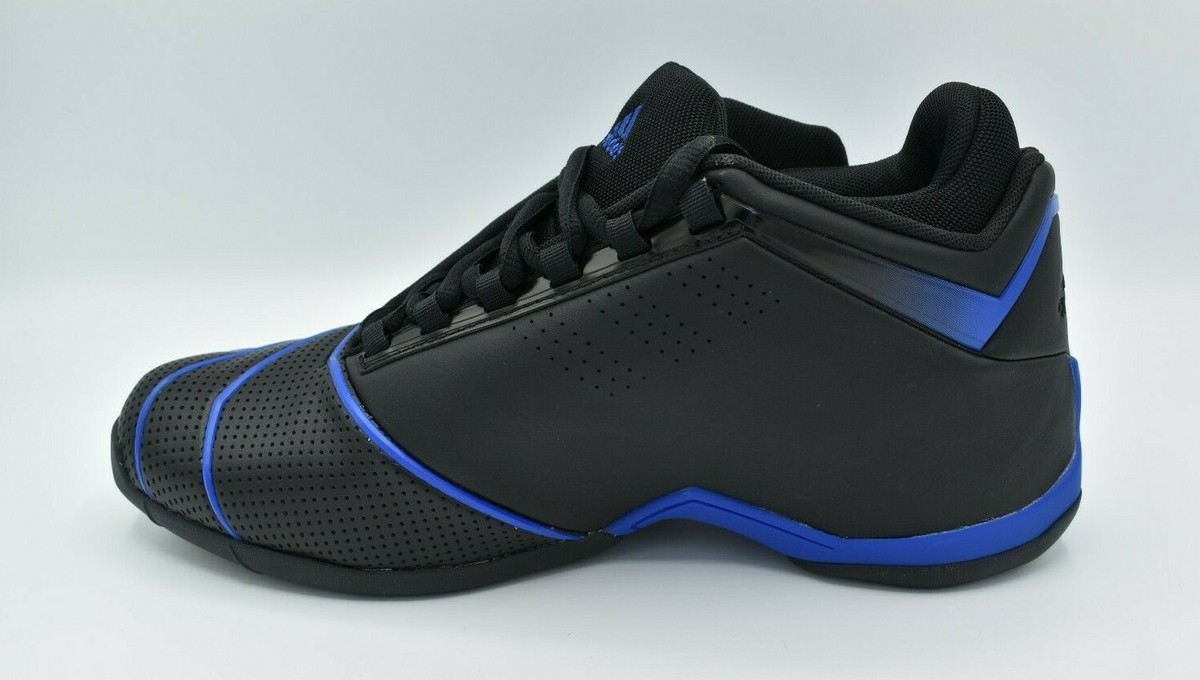 NWB Adidas Mens Size 8 TMAC 2 Restomod Royal Blue Black  display picture 3