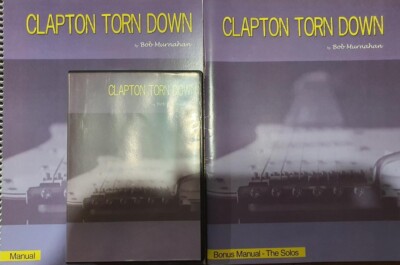 Eric Clapton abgerissen von Bob Murnahan Bücher/CDs/DVDs Gitarrensoli