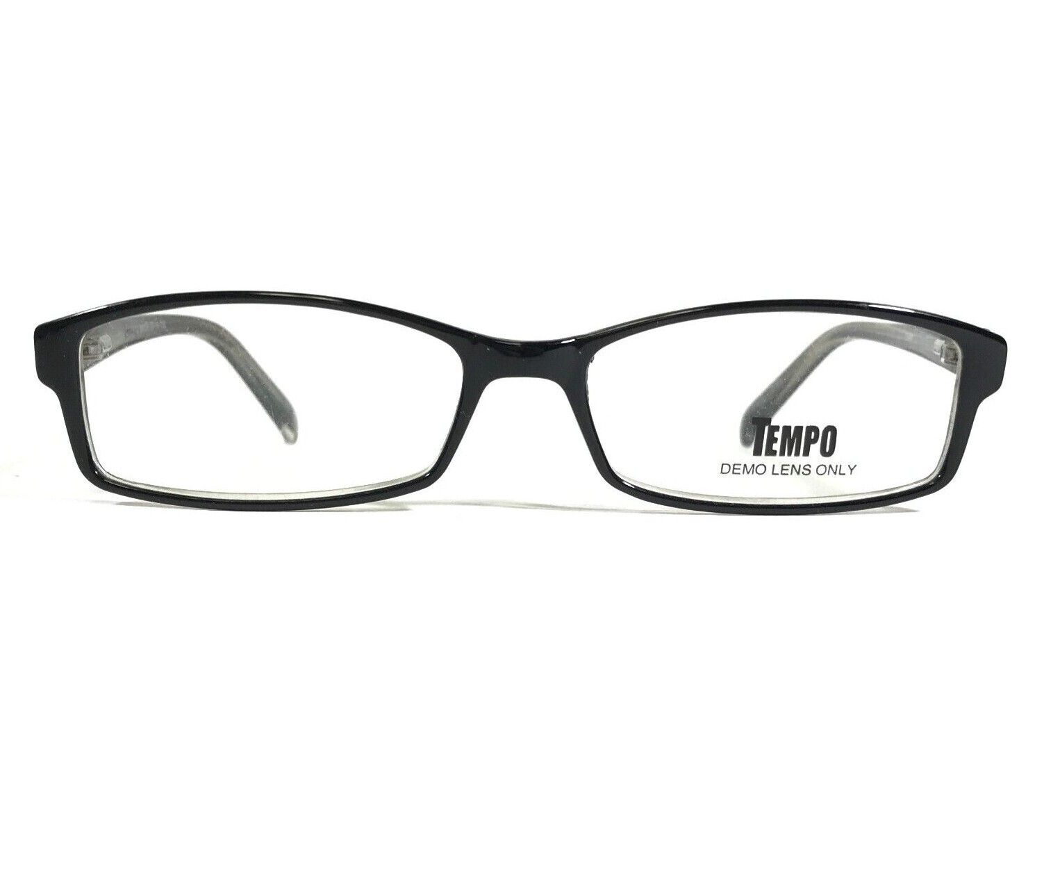 Оправа для очков Tempo RCTP 9002 BK/CR Черная прозрачная прямоугольная 53-16-135