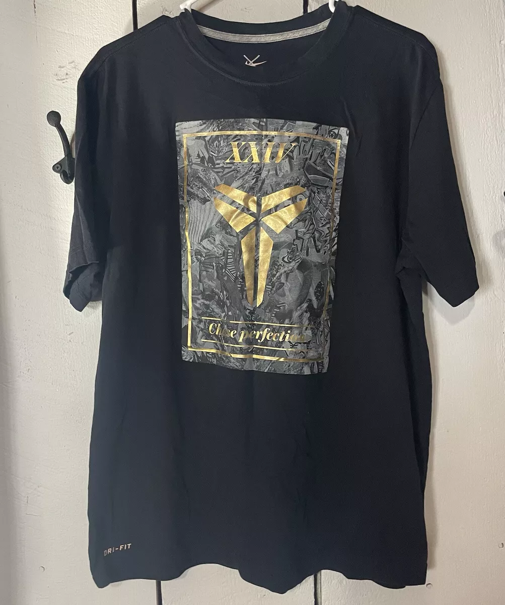 Kobe black and gold hotsell shirt