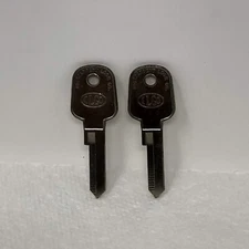 Ilco Independent Lock Co Blank Keys 1127k Lot of Two Made In USA