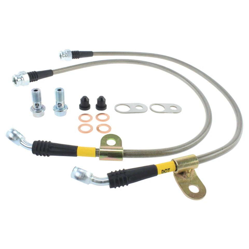 StopTech Centric Front Stainless Steel Brake Line Kit For 06-15 Mazda MX-5 Miata - Image 2 of 4