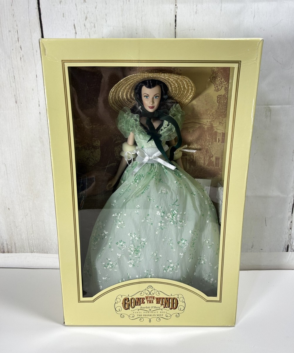 RARE FRANKLIN MINT GONE WITH THE WIND SCARLETT O'HARA VINYL
