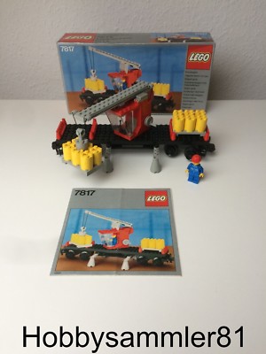 Lego 7817 Crane Wagon / Kranwaggon 4,5V 9V 12V Eisenbahn #1