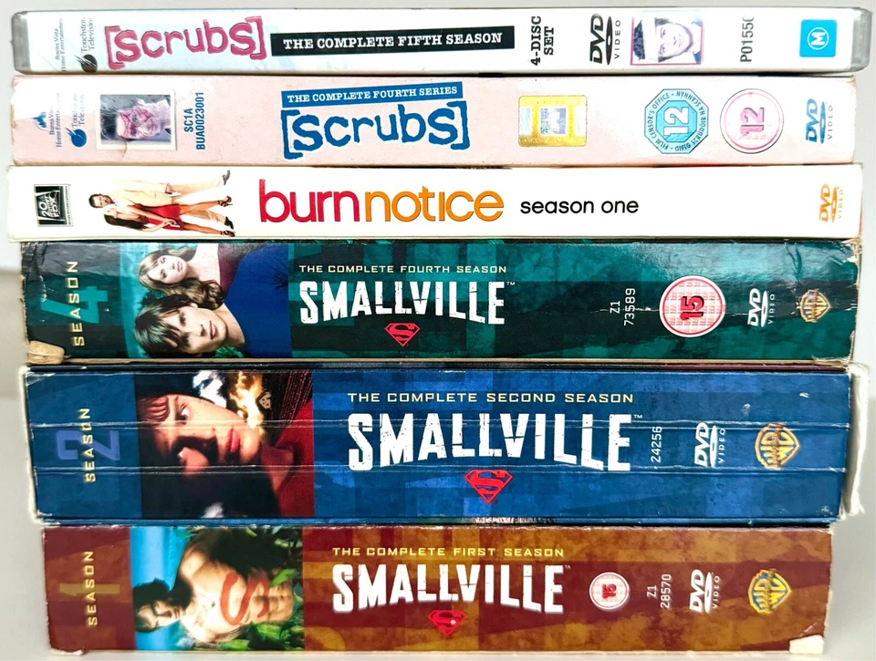 30 DVD Bundle Box Sets Smallville Scrubs Burn Notice TV Complete Season Lot 46 - Image 4 of 4
