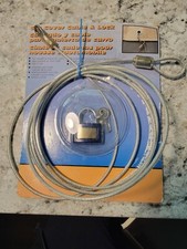 Car Cover Lock Package With Cable Lock And Keys For Universal Car Covers Steel