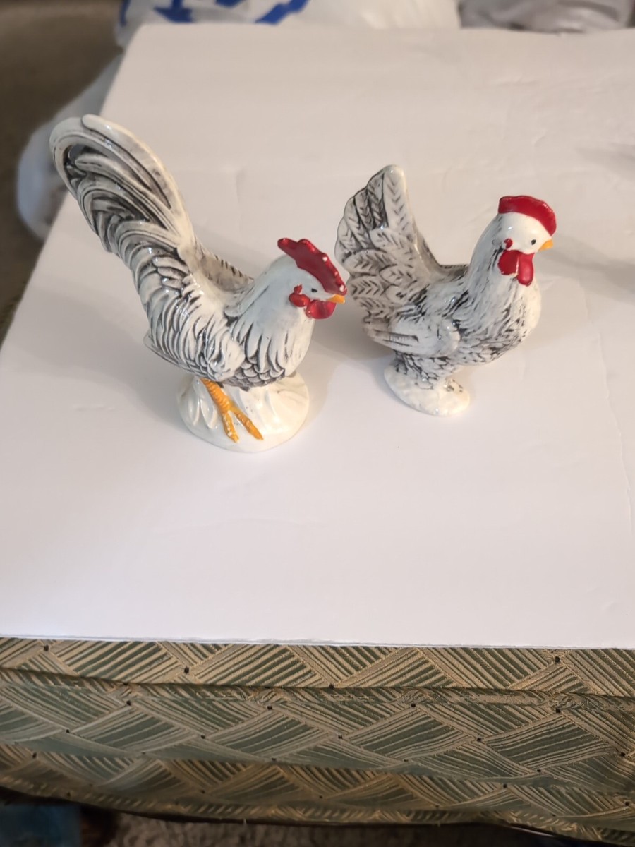 2) Ceramic Roosters - Small | eBay