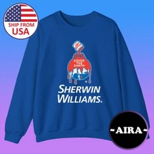 Sherwin Williams Paint Men's Blue Size S to 3XL