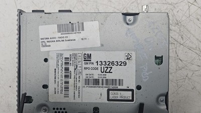 13326329 audio system OPEL INSIGNIA BERLINA EXCELLENCE 2011 2487466