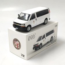 Chevy Express White Van Diecast Model - Alloy Detailed Collectible