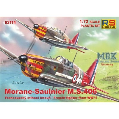 RS Models RSM92114 Morane Saulnier MS.406 Vichy
