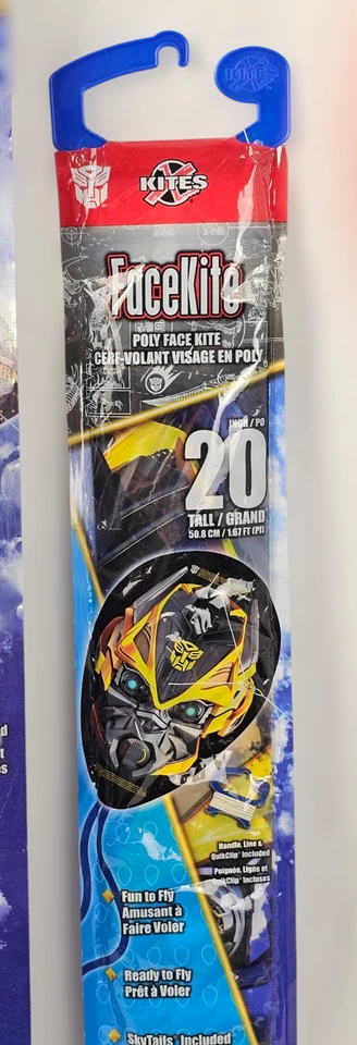 2-Kites (Marvel Spiderman & Transformers Bumblebee) 25" & 20" - Image 3 of 3
