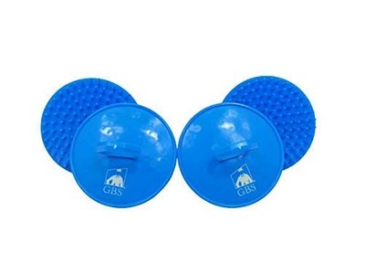 G.B.S Shampoo Scalp Massage Brush, Pack of 4, Blue