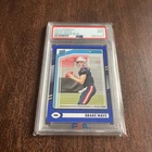 2024 Panini Donruss - Rated Rookie Drake Maye #379 Blue Press Proof RC PSA 9
