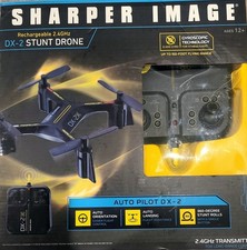 Sharper Image Rechargable 2.4ghz Dx-2 Stunt Drone at Walmart