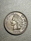 1909 Indian Head Cent - XF/AU - 4 Diamonds! Beautiful Original!