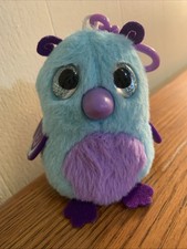 Hatchimals Series 1 Minis Mini Plush Clip-On Soft Purple Teal Draggle