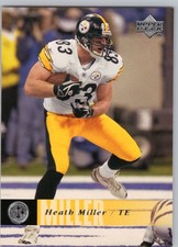 2006 Upper Deck #155 Heath Miller Pittsburgh Steelers Football Card