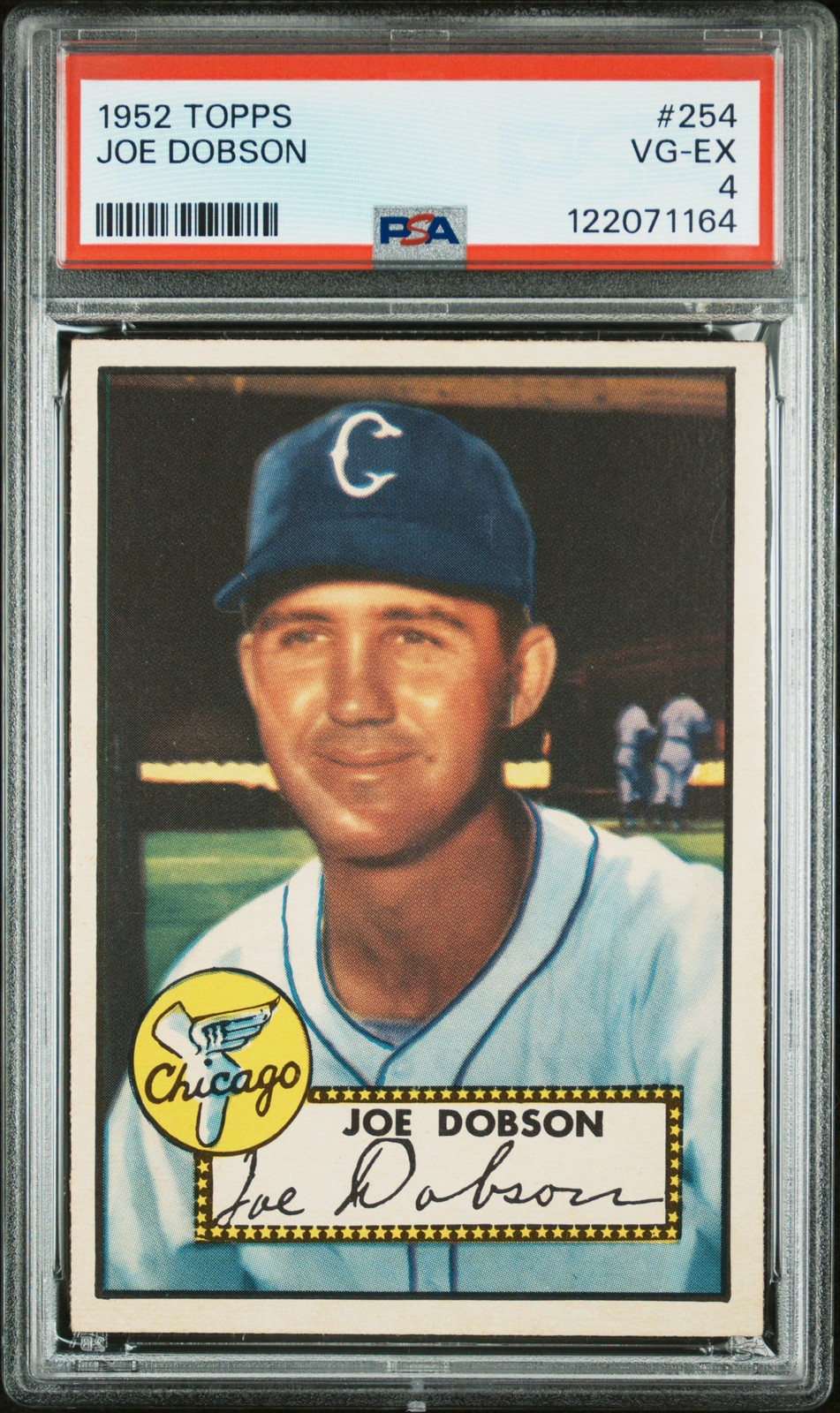 1952 Topps #254 Joe Dobson PSA 4 Very Good-Excellent!!