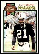 1979 Topps #415 Cliff Branch Raiders