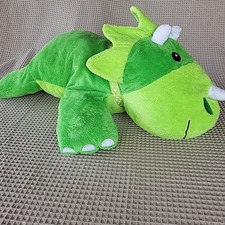 MELISSA DOUG Cuddle Dinosaur JUMBO 26" Plush Pillow Triceratops 30712 Green