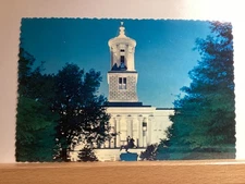 Capitol Building at Night Time: Nashville, TN - Vintage Postcard