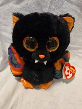 Ty Beanie Boos - SCAREM the Halloween Bat 6 Inch NEW MWMTs Stuffed Animal Toy