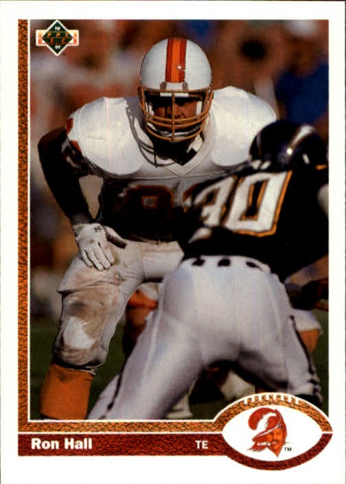 1991 Upper Deck #386 Ron Hall - FB