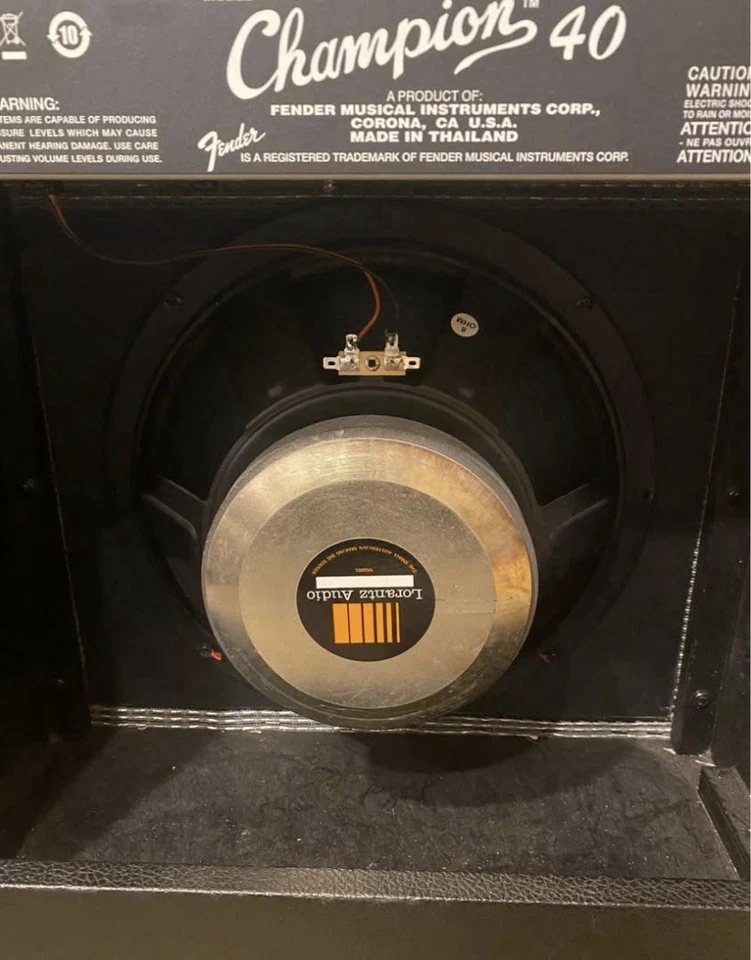 Fender Champion 40 with Lorantz Alnico Speaker - image 2 of 2