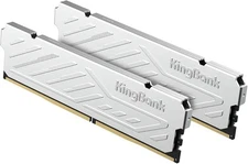 KingBank Desktop RAM DDR5 32GB (2x16GB) 6000 MT/s CL36 1.35V XMP/AMD EXPO Silver