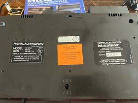 1979 Mattel Intellivision Model 2609 With Intellivoice Tested And Working