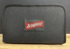 Scrabble Travel Game Folio Edition In Zippered Case Portable Board Game Clean
