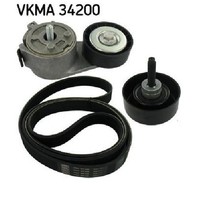 Keilrippenriemensatz FüR Ford S-MAX WA6 1.8 06 Bis 14 SKF Qywa Original