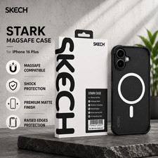 Official/Genuine SKECH (iPhone 16 PLUS) Stark Case MagSafe Shockproof Slim Cover