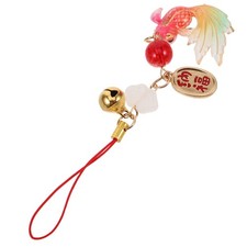  Portachiavi Forma Di Pesce Koi Ciondoli Borsa Per Telefono in Stile Cinese