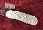 Walking Liberty half-dollars ~ 20 circulated+ coins ~ FREE SHIPPING   My #219