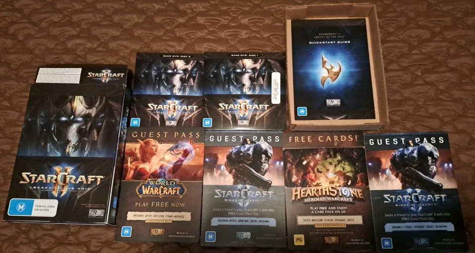 STARCRAFT II, Wings Of Liberty, Heart Of The Swarm, Legacy Of The Void, Complete - Image 4 of 4
