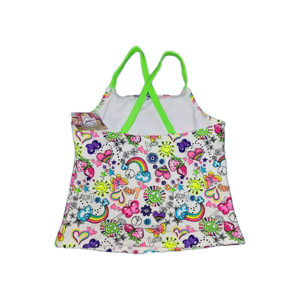 Little Girls Ocean Pacific 2 Pc Bathing Suite New With Tags Size 10/12 - Image 2 of 4