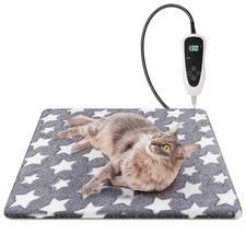 Cat Heating Pad, Waterproof Pet Heating Pad for Cats Dog Indoor, 11 Adjustabl...