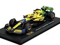Bburago Mclaren Formula 1 MCL38 Gp Monaco #81 Piastri 38215 1:43 F1 Plastic Case