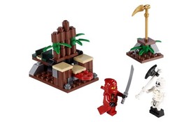 LEGO 2258 Ninjago Ninja Ambush The Golden Weapons Kai Bonezai - Sealed Brand NEW
