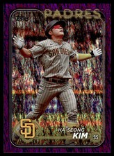 2024 Topps #127 Ha-Seong Kim Purple Holofoil #/799